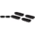 Pièces supports de coffre GIVI Kit visserie pour montage Cache vises S150