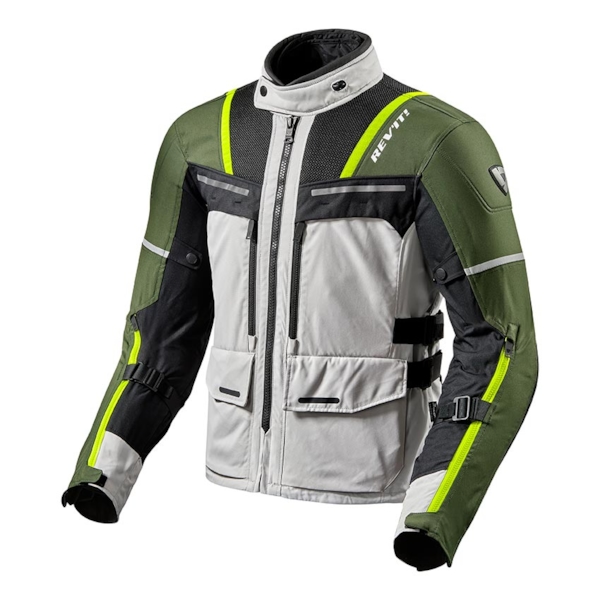 REV'IT! Offtrack Jacket Zilver-Groen