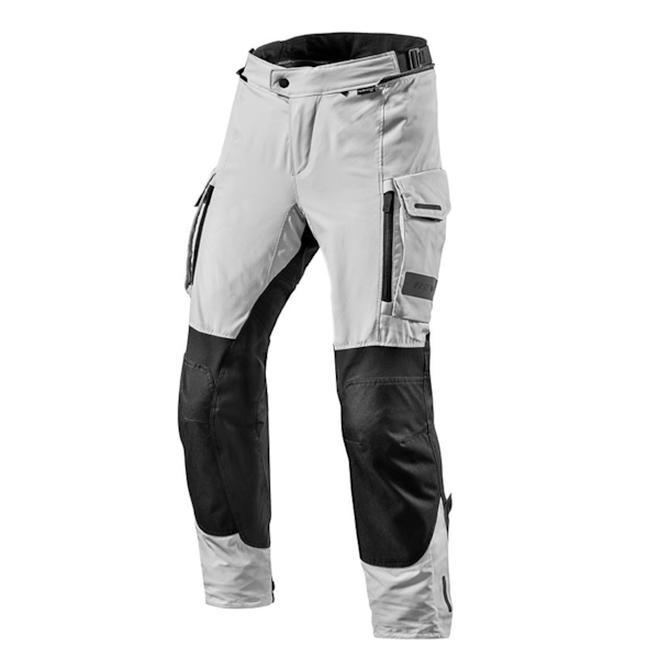 REV'IT! Offtrack Pants Zwart-Zilver kort