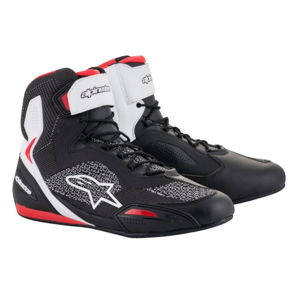 ALPINESTARS Faster-3 Rideknit Noir-Blanc-Rouge
