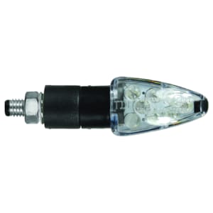 Knipperlichten CHAFT Focus Zwart met fumé lens (per paar)
