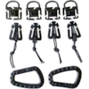 GIVI MOLLE bevestigingen GRT709 Zwart