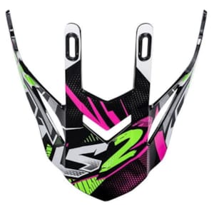 Pièces LS2 MX437 penne blanc-vert-roze Strong