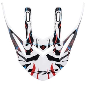 Pièces LS2 MX437 penne blanc-noir-rouge Beast