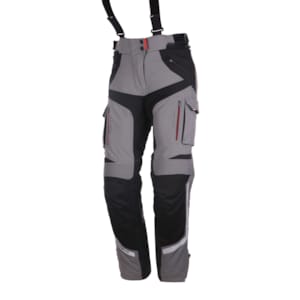 Textiel motorbroek dames MODEKA Panamericana Pants Lady Grijs-Zwart