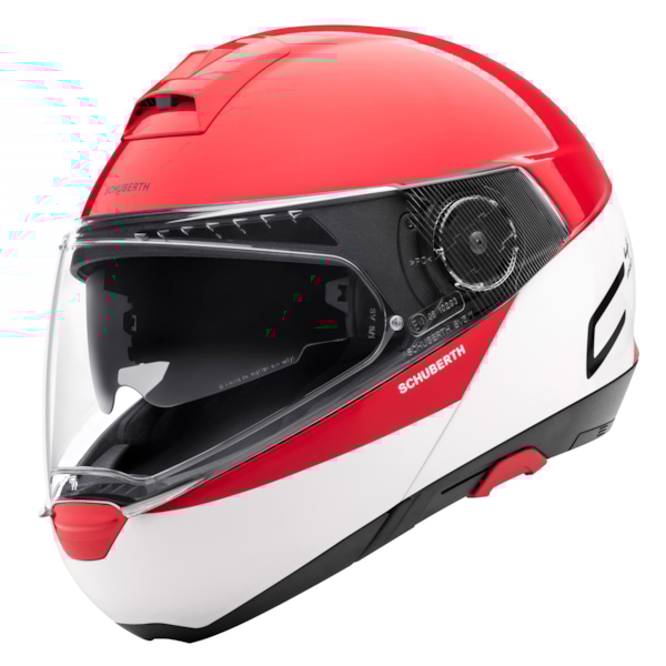 SCHUBERTH C4 Pro Swipe Rood - Grijs