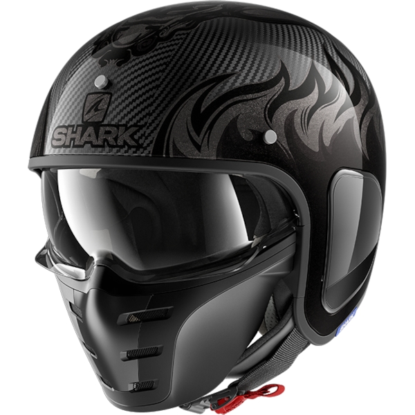 SHARK S-Drak Carbon Dagon Carbon-Anthracite-Anthracite DAA
