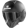 SHARK Street-Drak Blank Mat zwart KMA