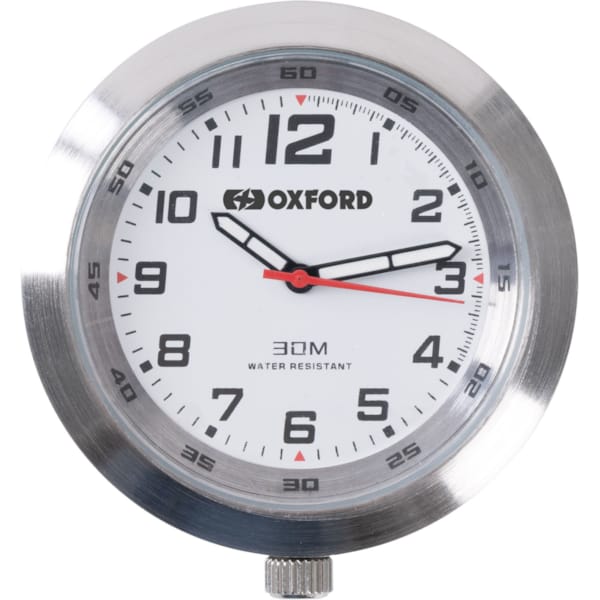 OXFORD Analoge klok Anaclock Zilver
