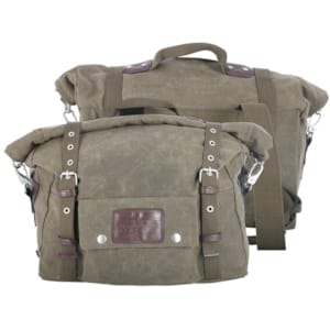 Side bags OXFORD Panniers Heritage 40l Khaki 2 x 20l
