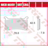 TRW Plaquettes de frein MCB893CRQ Hyper carbon