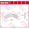 TRW Plaquettes de frein MCB889SI Sinter offroad