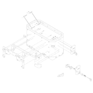 Case bottom & lid cases GIVI OBK48AR / OBK48BR Shell Silver - ZOBK48ARFM
