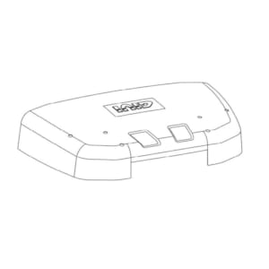 Topkoffer covers GIVI TRK52N Zilver aluminium - Z2211OXCR