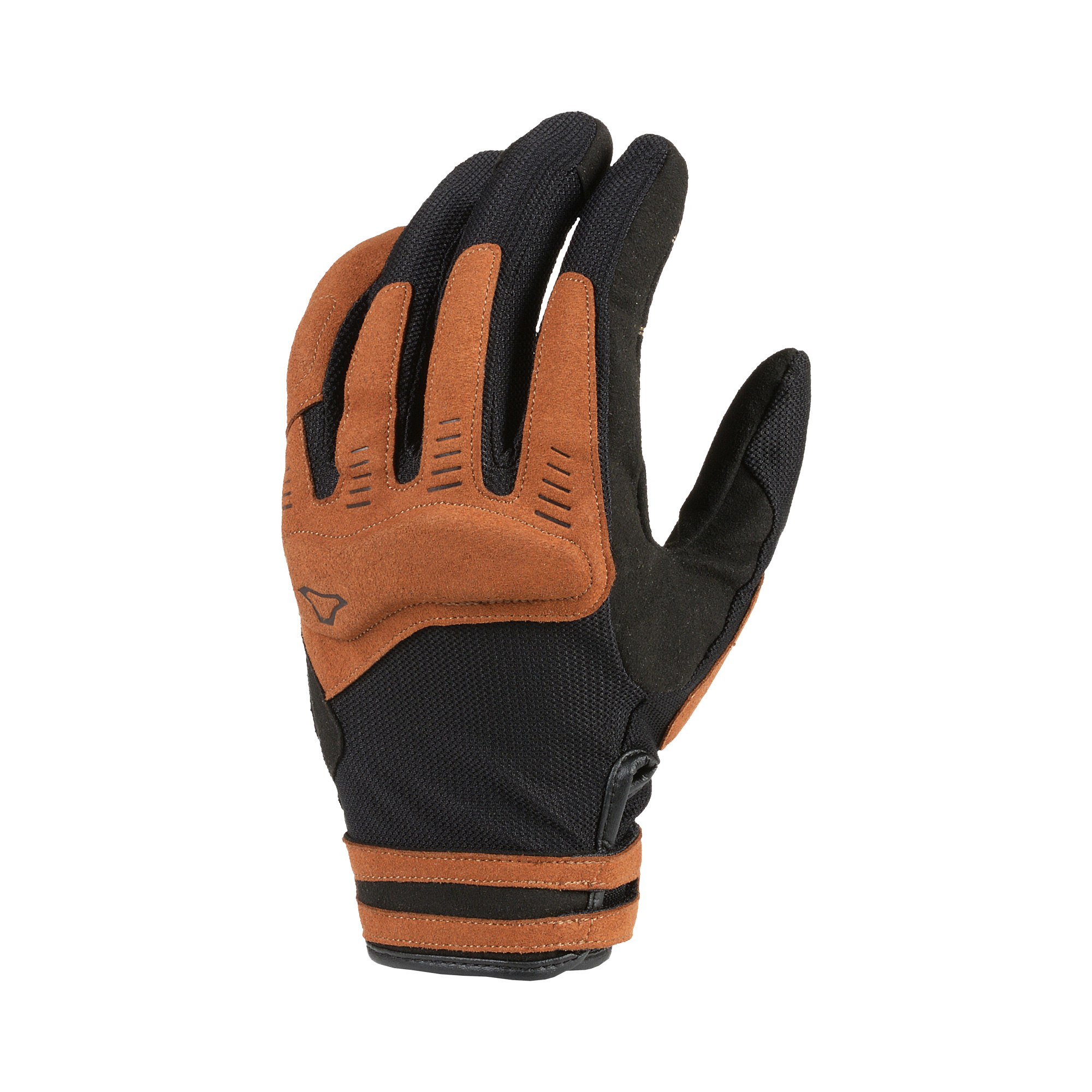 Men's summer gloves MACNA Darko Black - Brown