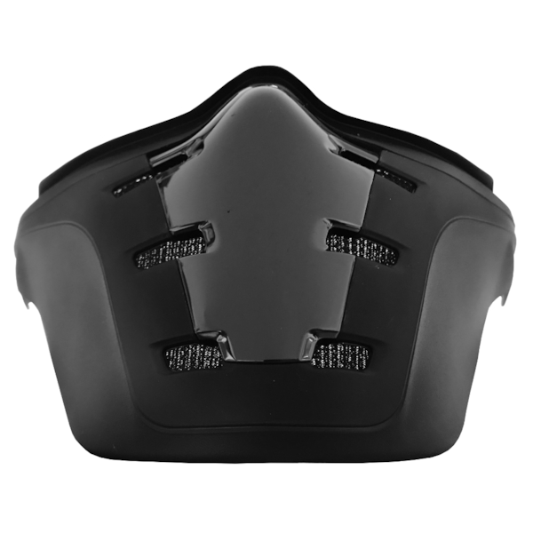 SHARK ATV Drak/X-Drak/S-Drak Masker Mat zwart-Chroom CHR