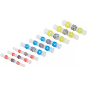 Connecteurs BGS TECHNIC Set de à souder avec tube thermorétr. 9 pièces