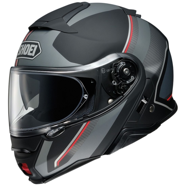 SHOEI Neotec II Excursion Mat Zwart-Grijs TC-5