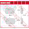 TRW Plaquettes de frein MCB873SRM Sinter maxi scooter