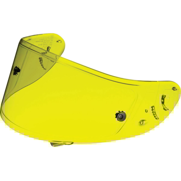 SHOEI Visière Tear-Off CWF-1 Jaune Haute Définition