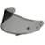 Shoei Visière Tear-Off CWR-F Dark Smoke (préparée Pinlock)