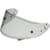 Shoei Visière Tear-Off CWR-F Mellow Smoke (préparée Pinlock)