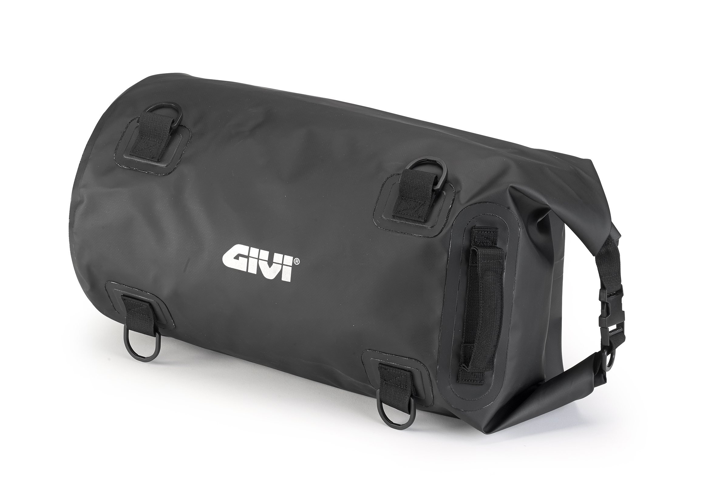 Zadel- en pakdragertassen GIVI Easy-T Cilindertas 30l Zwart EA114BK