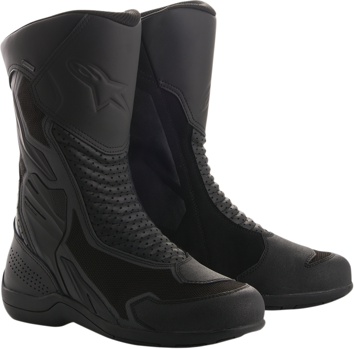 Men's Gore-Tex® motorcycle boots and shoes ALPINESTARS Air Plus V2 GTX XCR Black