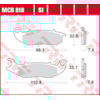 TRW Plaquettes de frein MCB818SI Sinter offroad