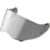 Shoei Visière CNS-2 Spectra Argent (préparée Pinlock)