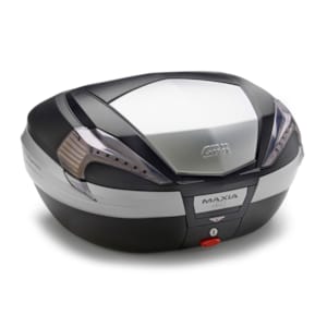 Topkoffers en zijkoffers GIVI V56 Maxia 4 Monokey Topkoffer fumé reflectoren, aluminium afwerking