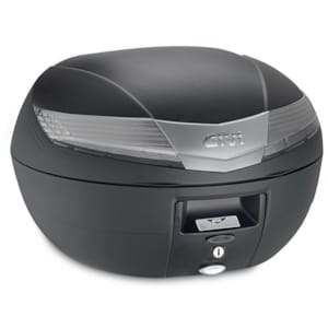 Top boxes and side GIVI V40 Monokey Case smoked reflectors, black cover