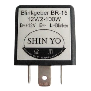 Indicator accessories SHIN YO Electronic flasher relay 208-020