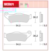 TRW Brake pads MCB871SV Sinter street