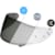 Shoei Visière CWR-1 Photochromatique (préparée Pinlock)