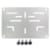 License plate brackets RAD European licence holder Aluminium