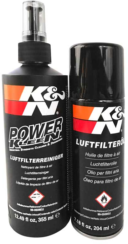 K&N Maintenance kit washable air filter