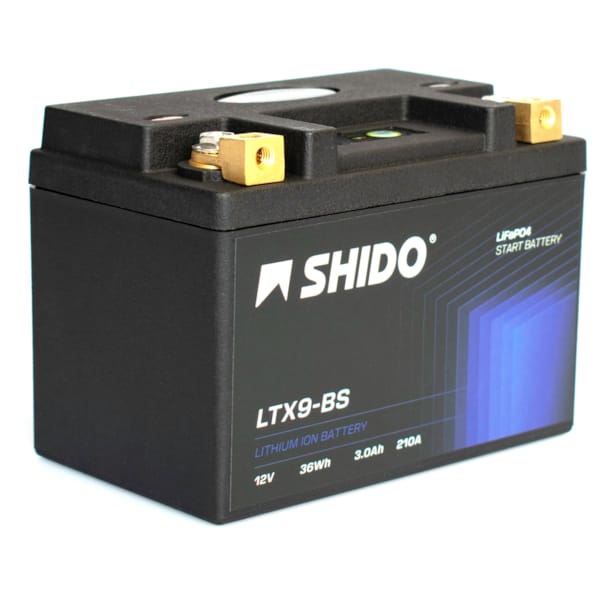 SHIDO Batterie Lithium-Ion LTX9-BS
