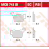 TRW Plaquettes de frein MCB743EC Organique