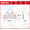 TRW Brake pads MCB844 Allround organic