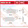 TRW Plaquettes de frein MCB791EC Organique