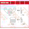 TRW Brake pads MCB846 Allround organic