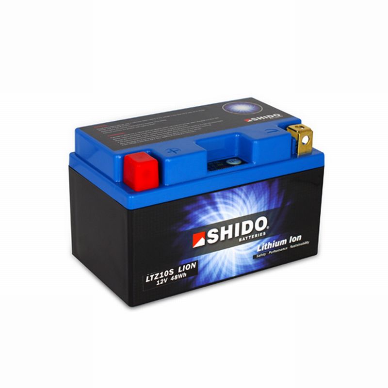 SHIDO Batterie Lithium-Ion - Batterie moto & scooter