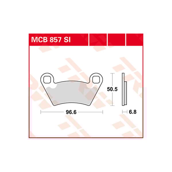 TRW Brake pads MCB857SI Sinter offroad