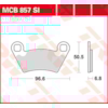 TRW Plaquettes de frein MCB857SI Sinter offroad