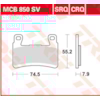 TRW Plaquettes de frein MCB850CRQ Hyper carbon