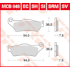 TRW Brake pads MCB648EC Organic