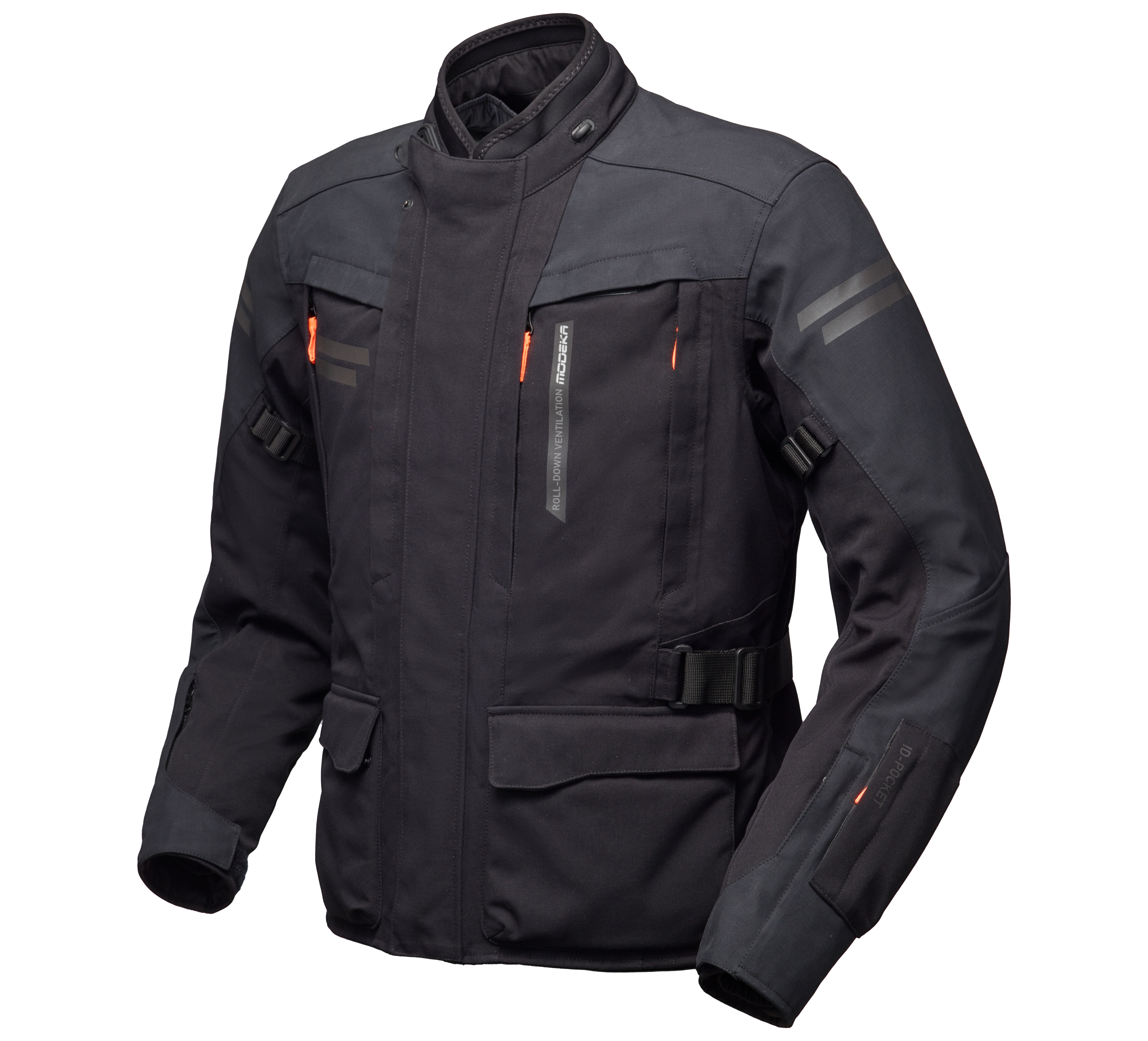 Men's textile motorcycle jacket MODEKA Paneo LT Black
