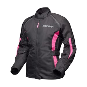 Women's textile motorcycle jacket MODEKA Luana Lady Black-Pink