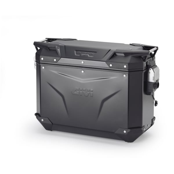 GIVI OBKEV37 Trekker Outback EVO Smart Black Aluminium Left 37l
